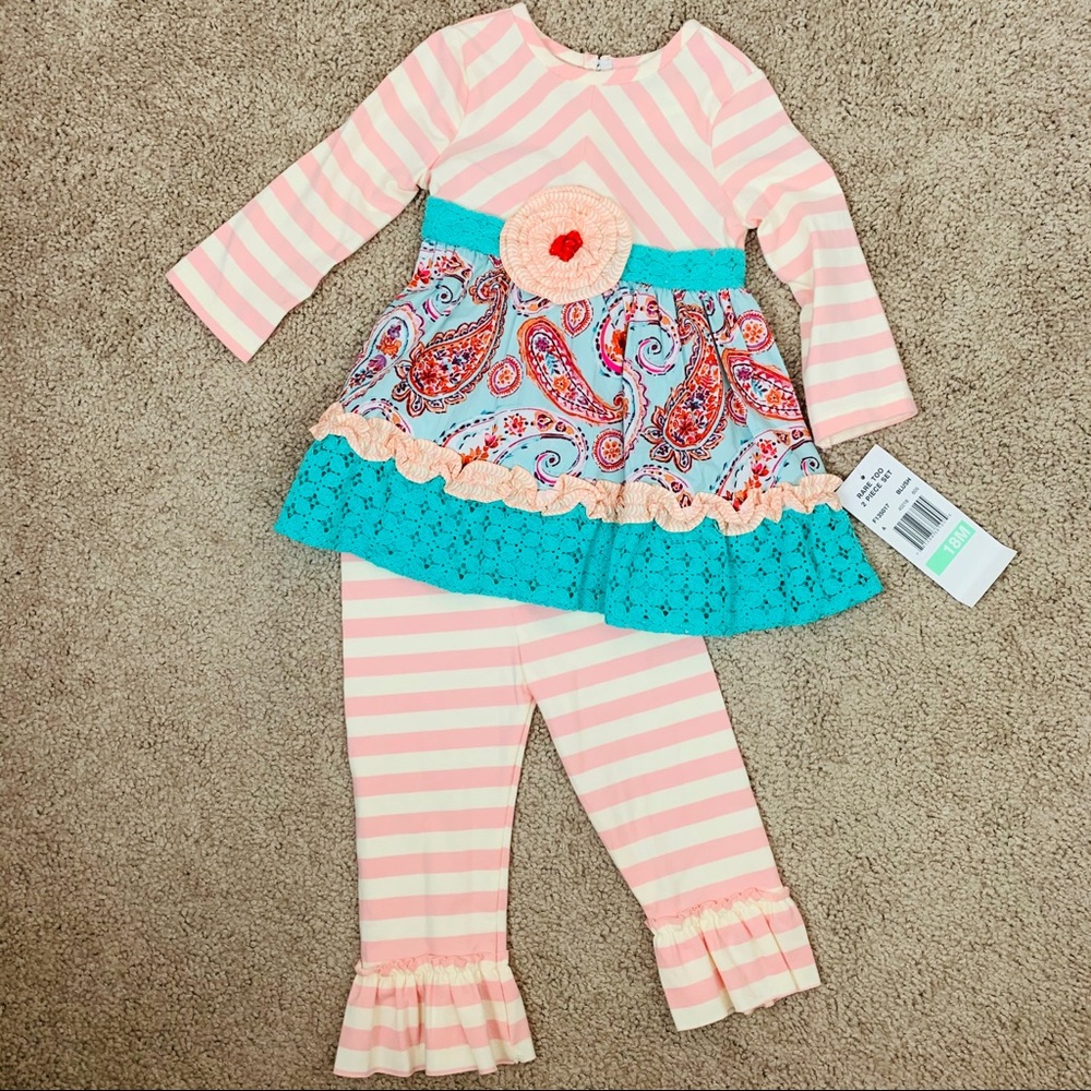 Baby girl matching set